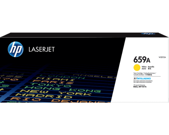Genuine HP 659A Yellow Toner Cartridge