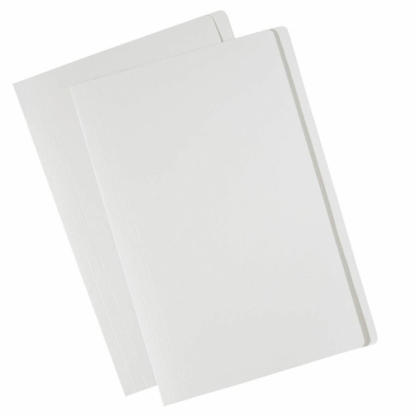 Avery Manilla Folder Matte White FoolsCap Pack of 10