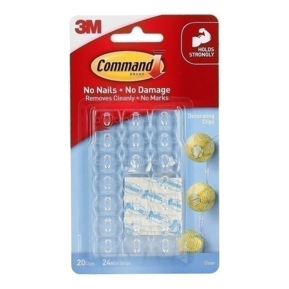 Command Clips 17026CLR Bag6