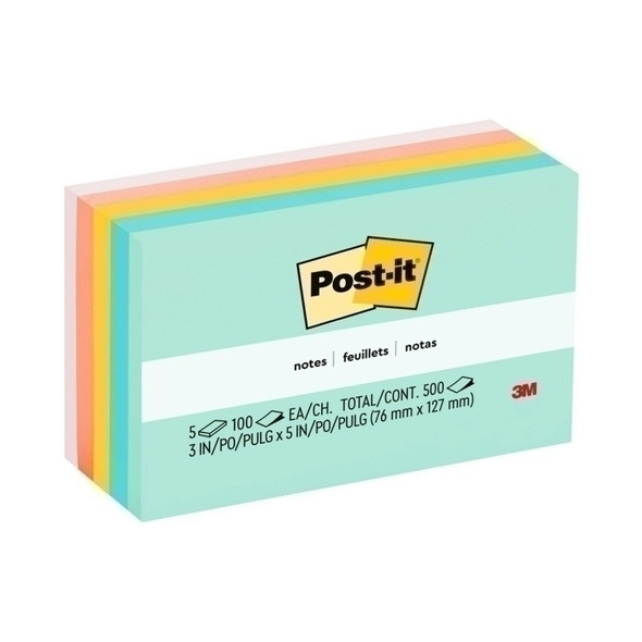 Post-It Notes 655-AST Pk5