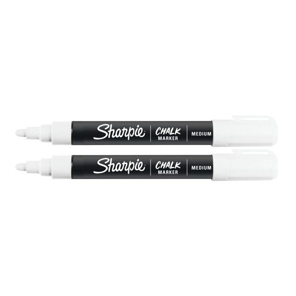 Sharpie Chalk Wet Marker Wht Pack 2 Box 4