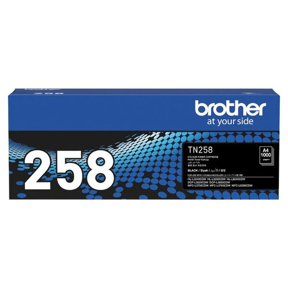 Brother TN258 Black Toner Cartridge