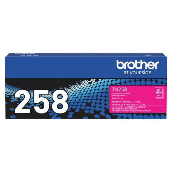 Brother TN258 Magenta Toner Cartridge