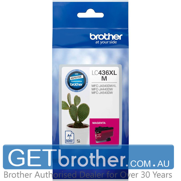 Brother LC-436XL Magenta Ink Cartridge