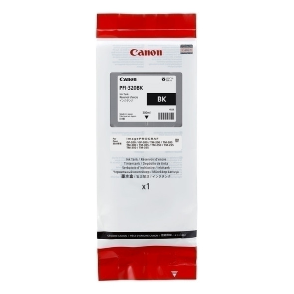 Canon PFI320 Black Ink