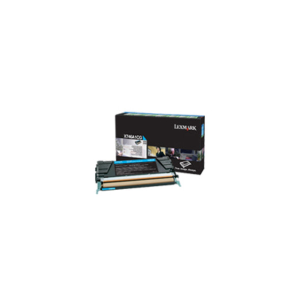 Lexmark X746A1CG Cyan Pre Cartridge