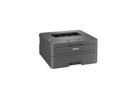 Brother HL-L2445DW Laser Printer, compact dark gray design with single drawer and top paper tray.