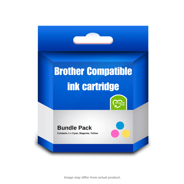 Brother Compatible LC432XL Cyan, Magenta, Yellow Colour Pack