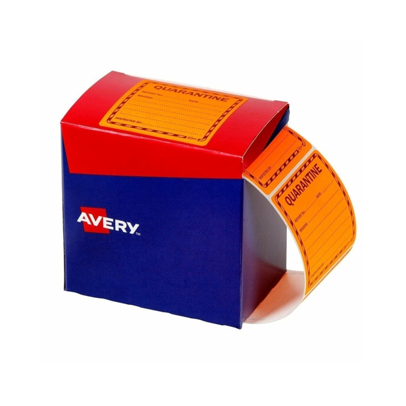 Avery Quarantine Labels Roll of 1000 - Organize Your Quarantine Supplies Efficiently
