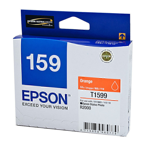 Epson 1599 Orange Ink Cartridge - High Quality Printer Ink for Vibrant Prints