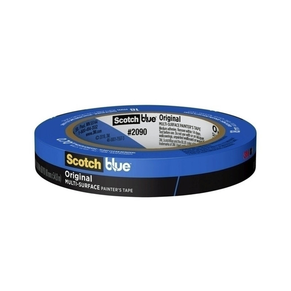 Scotch Blue Tape 2090 - 19mm - Box of 32 - Premium Painter's Tape