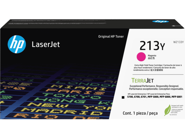 Genuine HP 213Y Extra High Yield Magenta Original Laserjet Toner Cartridge
