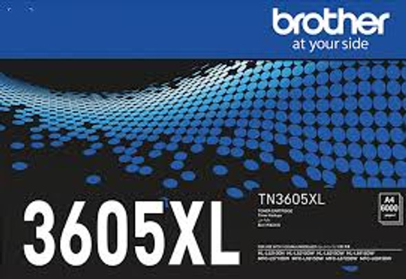 Brother TN-3605XL Toner Cartridge - 6,000 pages