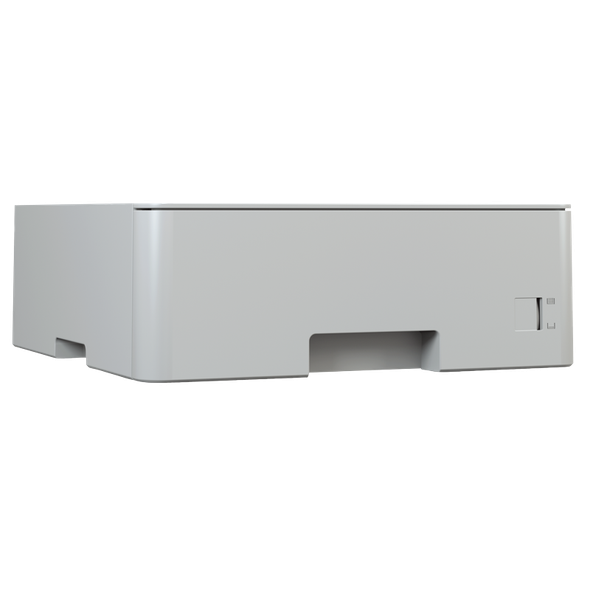 Brother LT-6505 Paper Tray, white, rectangular, with cutouts, from Brother brand printer accessories.