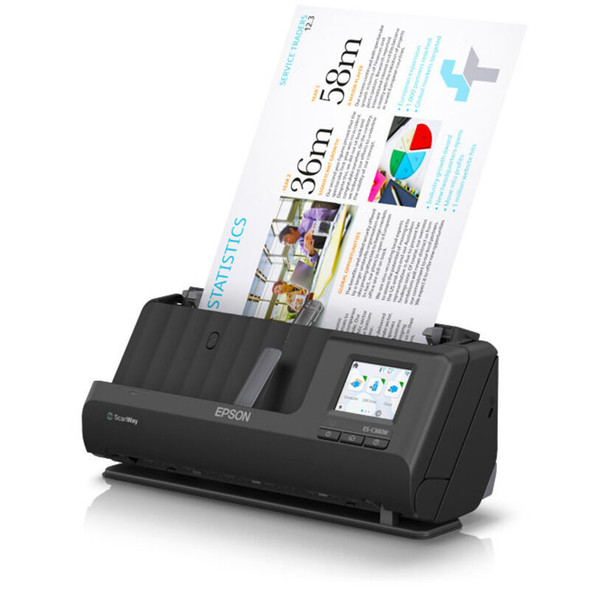Epson WorkForce ES-C380W Compact Document Scanner