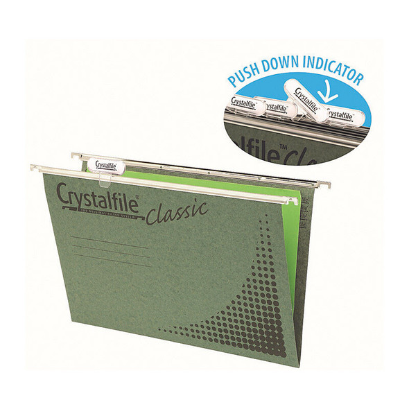 Crystalfile Complete Suspension File Foolscap Classic (Pack of 50)