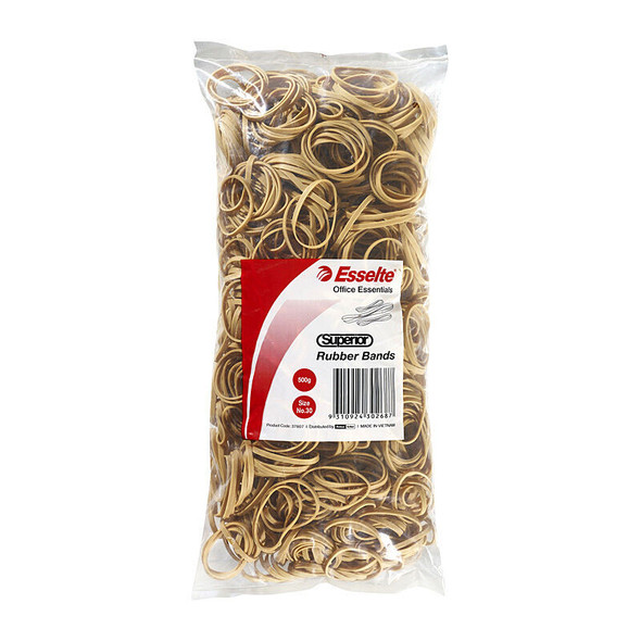 Esselte Superior Rubber Bands Size 30 500g