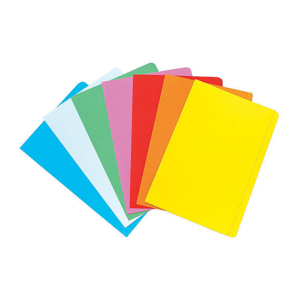 Marbig Manila Folders Foolscap Assorted (Pack of 20)