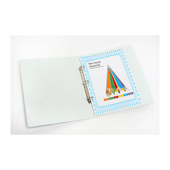 Marbig Clearview Insert Binder A3 Portrait 32mm 3 D-Ring White