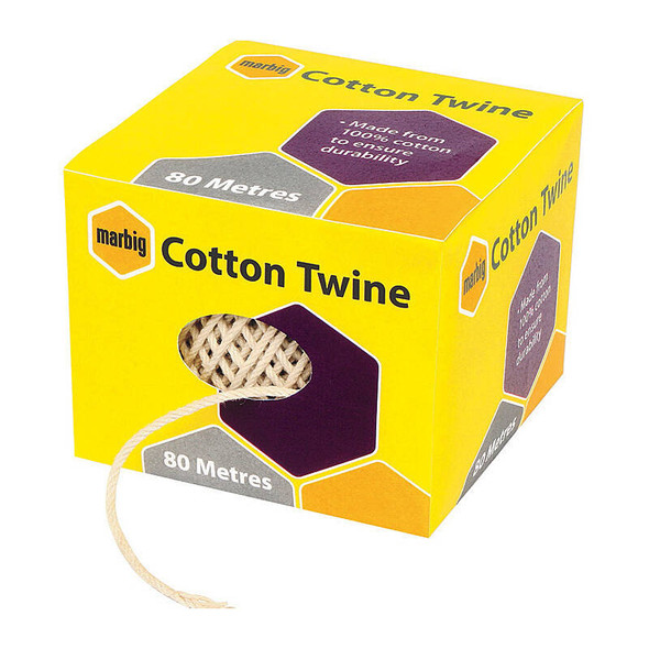 Marbig Twine Cotton 80M Natural