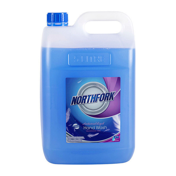 Northfork Liquid Hand Wash Antibacterial 5L (Box of 3)