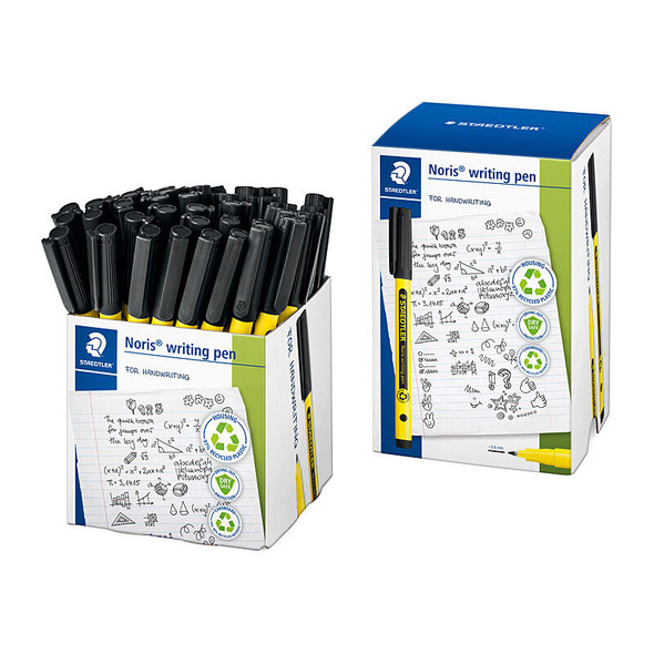 Staedtler Noris Writing Pen Black (Box of 50)