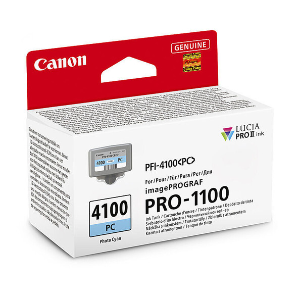 Canon PFI-4100 PC Photo Cyan Ink Cartridge