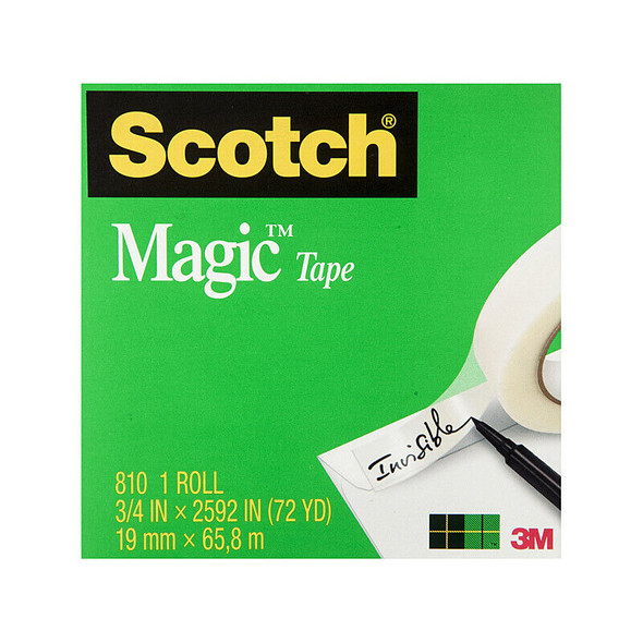 Scotch Magic Tape 810 19mm x 65.8m