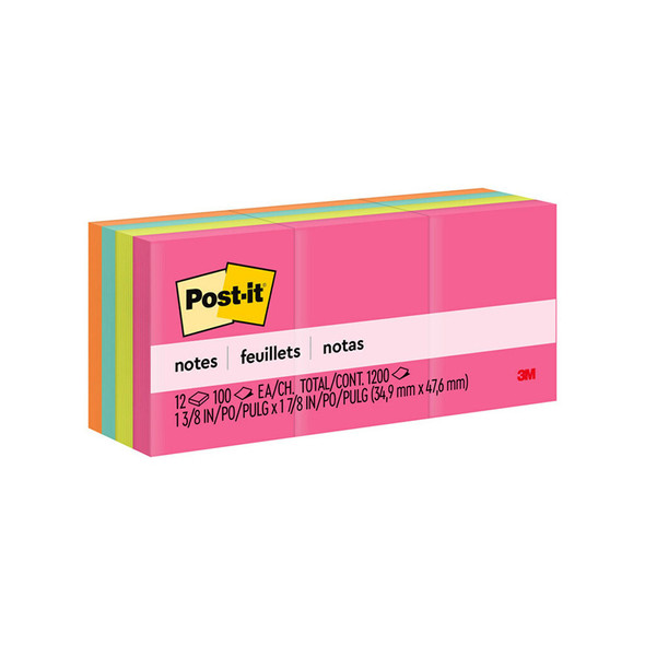 Post-It Notes Cape Town 38 x 51mm (Pack of 12)