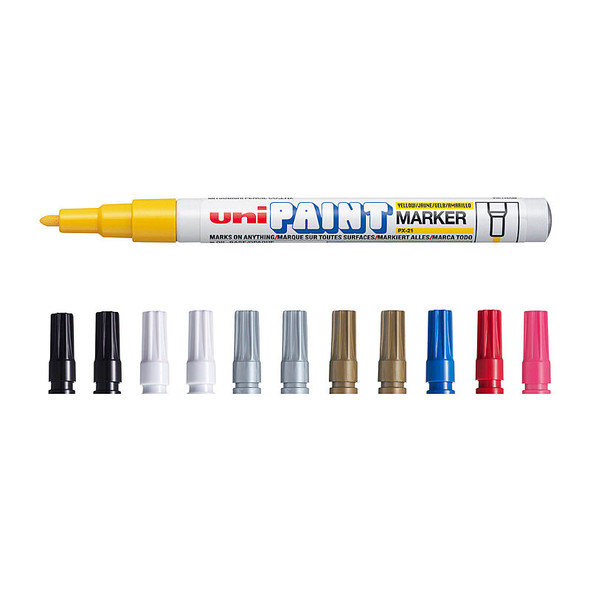 Uni-Ball Paint Marker Fine Assorted Box of 12