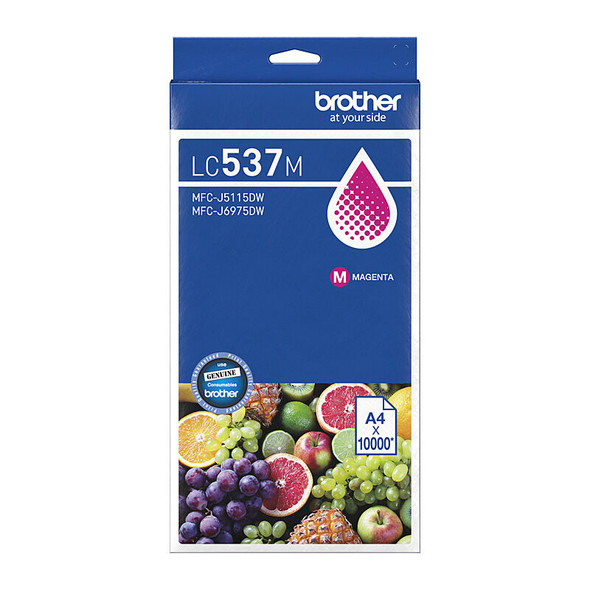 Brother LC-537M Magenta Ultra High Yield Ink Cartridge