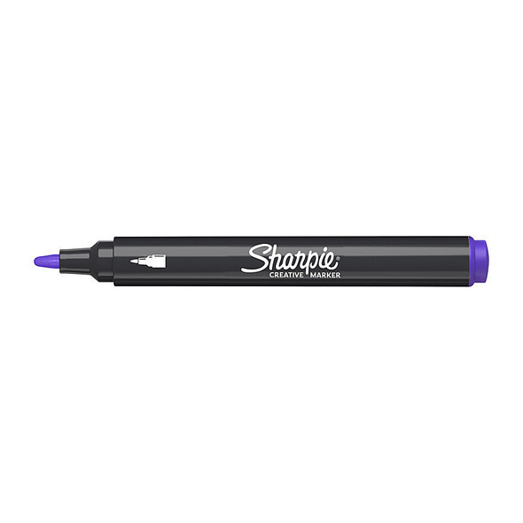 Sharpie Creative Water-Based Acrylic Marker Bullet Lilac (Box of 6)