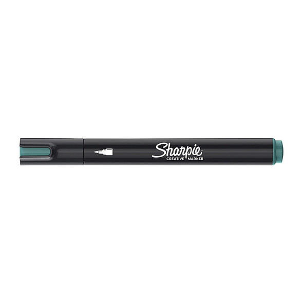 Sharpie Creative Water-Based Acrylic Marker Bullet Green (Box of 6)