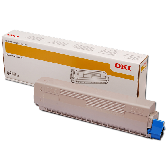 OKI MC862 Yellow Toner Cartridge