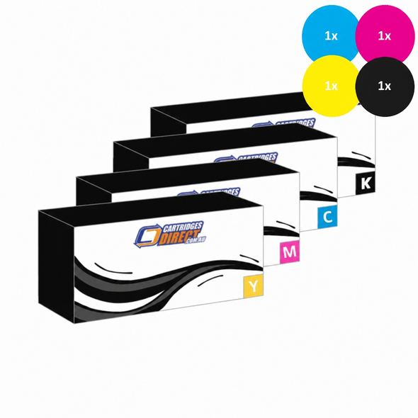 Compatible Kyocera TK-5284 CMYK Toner Value Pack