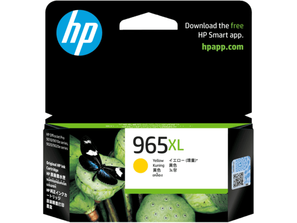 Genuine HP 965XL Yellow Ink Cartridge