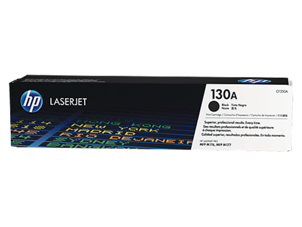 Genuine HP 130A Black Toner Cartridge
