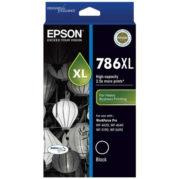 Epson 786XL Black Ink Cartridge (Original)