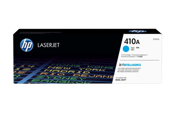 Genuine HP 410A Cyan Toner Cartridge