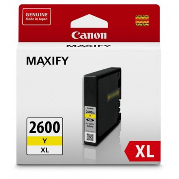 Canon PGI2600XLY Yellow Ink Cartridge (Original)