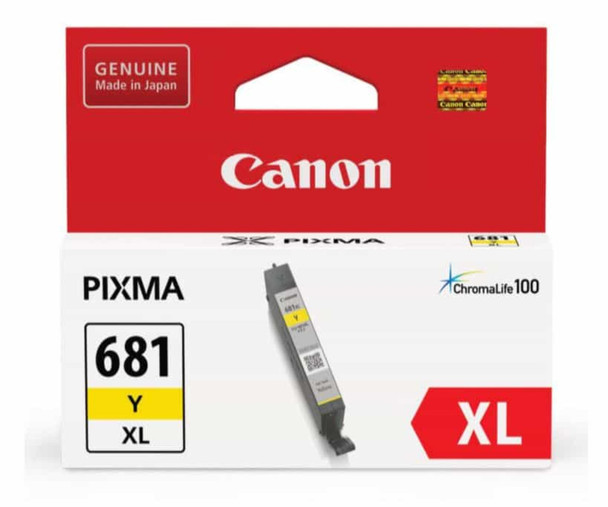 Canon CLI681XL Yellow Ink Cartridge (Original)