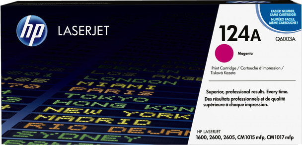 HP 124A Magenta Toner Cartridge (Original)