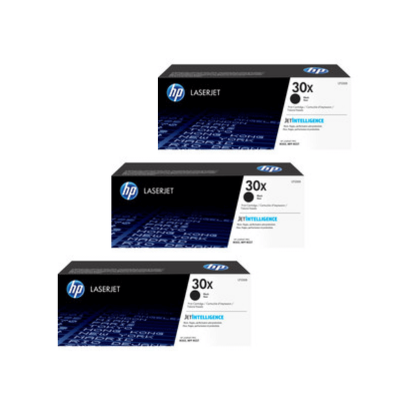 HP 30X Toner Cartridges Value Pack  - Includes: [3 x Black]