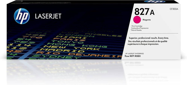 Genuine HP 827A Magenta Toner Cartridge