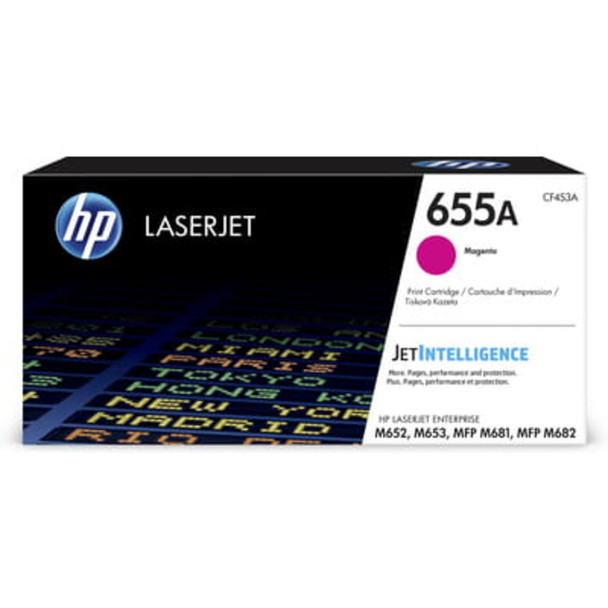 Genuine HP 655A Magenta Toner Cartridge