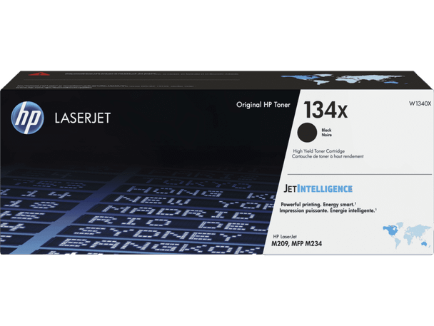 Genuine HP 134X Black Toner Cartridge