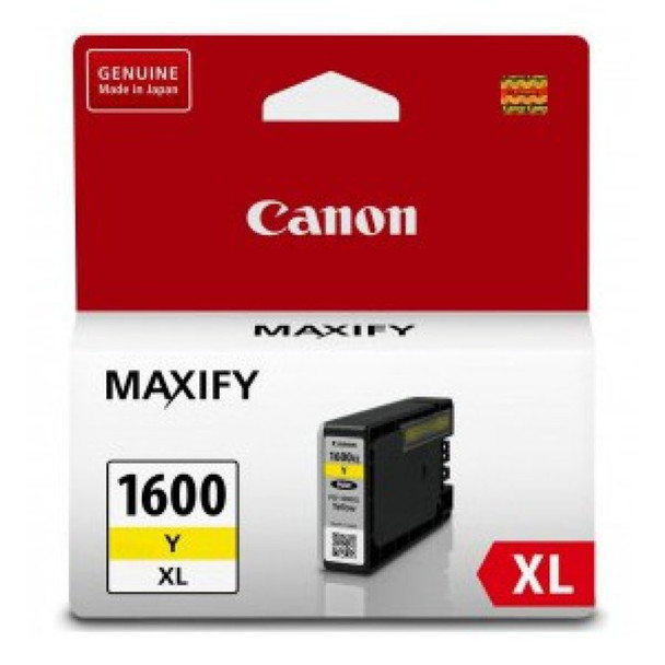 Canon PGI1600XLY Yellow Ink Cartridge (Original)