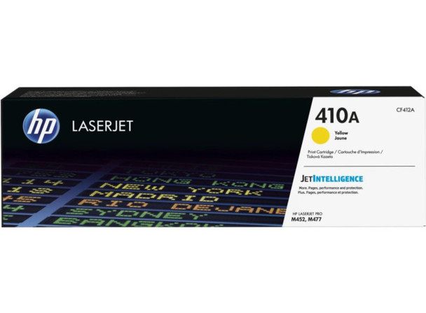 Genuine HP 410A Yellow Toner Cartridge
