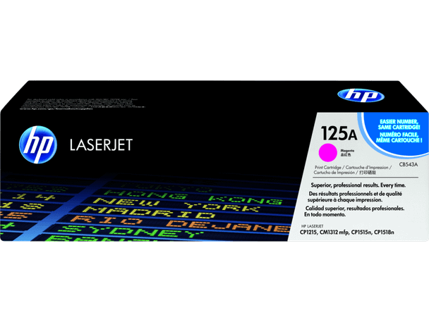 Genuine HP 125A Magenta Toner Cartridge