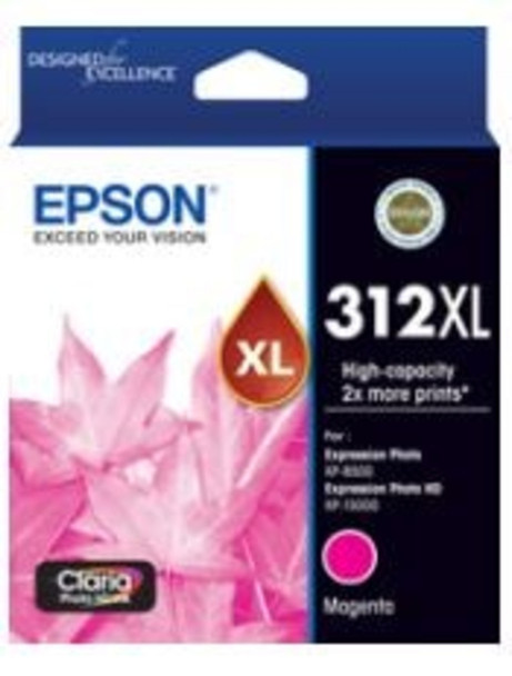 Epson 312XL Magenta Ink Cartridge - High Yield